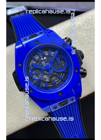 Hublot Big Bang Unico Blue PVD 1:1 Mirror Edition Swiss Replica Watch