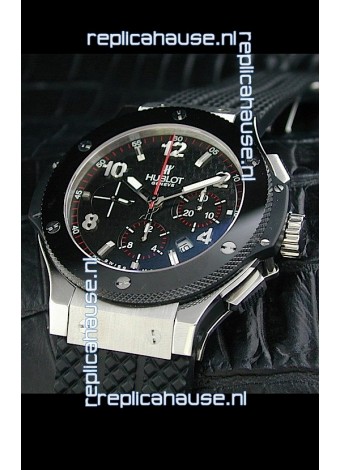 Hublot Big Bang Swiss Replica Watch Black Checkered Dial