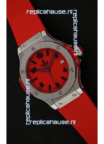 Hublot Big Bang King Swiss Quartz Watch in Red 