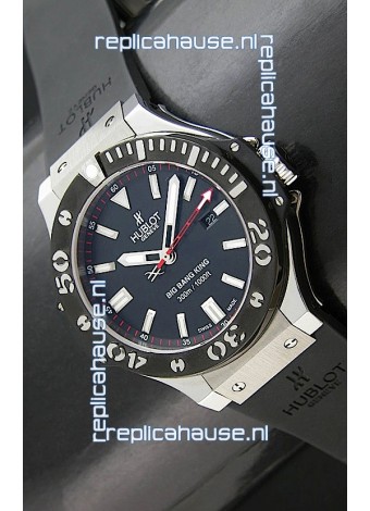 Hublot Big Bang King Palladium Swiss Watch White Gold Plating
