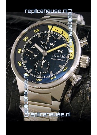 IWC Aquatimer Chrono Automatic Swiss Watch in Steel