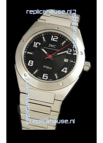 IWC Ingenieur Swiss Watch in Black Dial