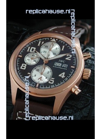 IWC Exupery Edition Swiss Replica Watch in Black Dial