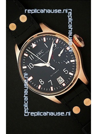 IWC Tournenu one Out of 50 Swiss Replica Watchin Rose Gold Casing