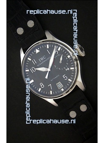 IWC Die Grosse Fliegeruhr Swiss Replica Watch in Brown Strap