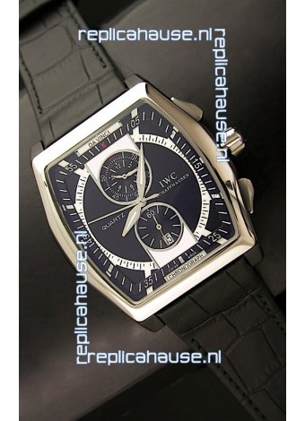 IWC Schaffhausen Japanese Replica Watch in Black Dial