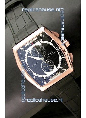 IWC Schaffhausen Japanese Replica Watch in Black
