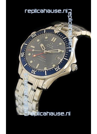 Omega Seamaster GMT Professional Watch in Black Dial