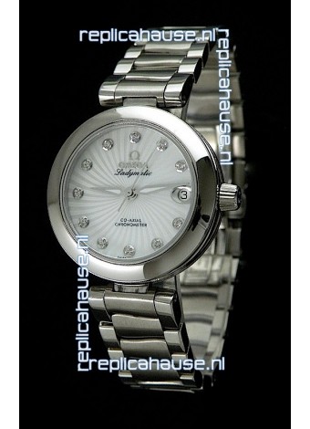 Omega Deville Ladymatic Chronometer Swiss Automatic Watch - 1:1 Mirror Replica 
