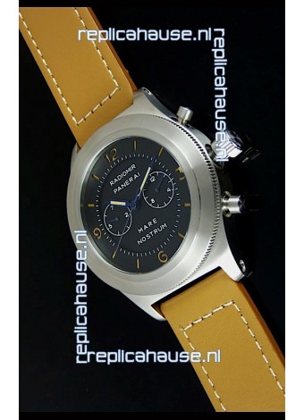 Radiomir Panerai Mare Nostrum Japanese Automatic Watch in Black Dial