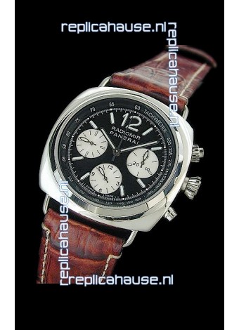 Panerai Radiomir Lemania Swiss Watch in Steel Casing