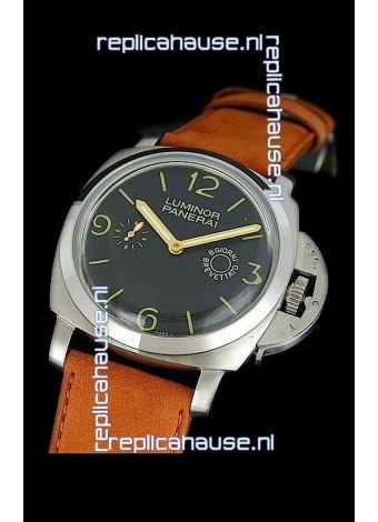 Panerai Luminor 8 Days Swiss Watch in Steel
