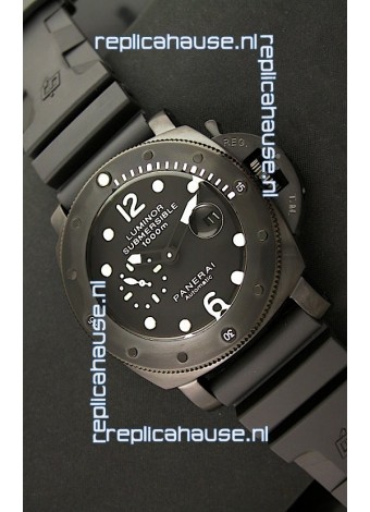 Panerai Luminor Submersible 1000M Japanese Automatic Watch in PVD Coating