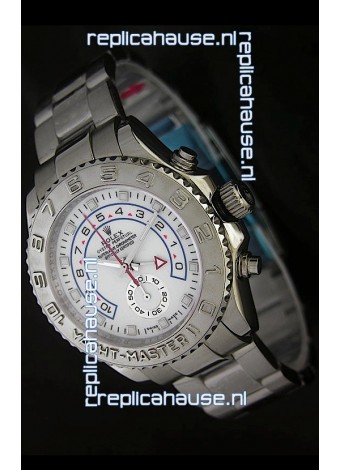 Rolex Yachtmaster II Japanese Replica Watch in White Dial