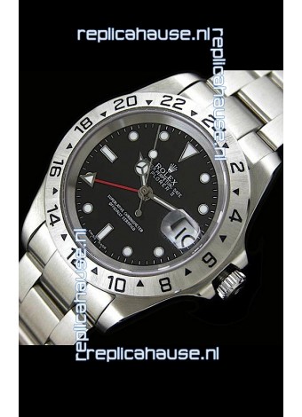 Rolex Explorer II Swiss Replica Automatic Watch in Black Dial