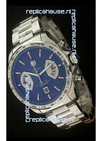 Tag Heuer Grand Carrera Calibre Japanese Watch in Black Dial