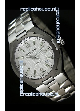 Vacheron Constantin Overseas Swiss Replica Watch - 1:1 Mirror Replica - White Dial