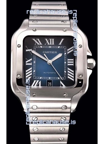 Cartier Santos De Cartier XL 1:1 Mirror Replica - 40MM Stainless Steel Watch