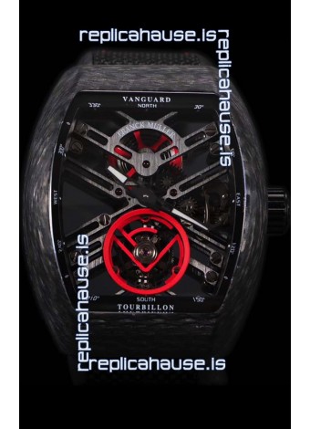 Franck Muller Vanguard Skeleton Tourbillon Swiss Replica Watch