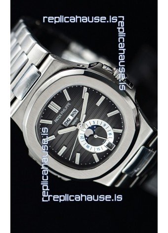 Patek Philippe Nautilus 5726A 1:1 Mirror Swiss Watch Grey Dial