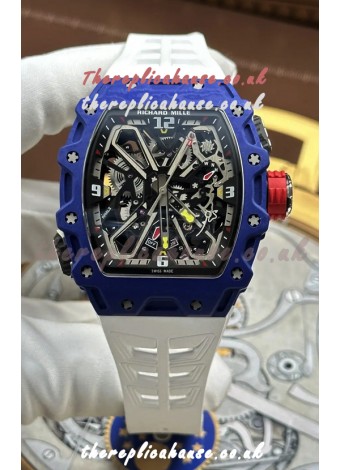 Richard Mille RM35-03 Rafael Nadal Edition Blue Quartz TPT Super Clone Watch 