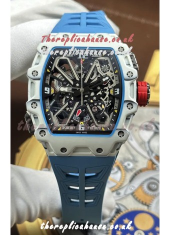 Richard Mille RM35-03 Rafael Nadal Edition White Quartz TPT Super Clone Watch 