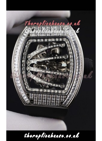 Richard Mille 59-01 Iced Out Casing Super Clone Watch 