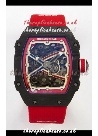 Richard Mille RM67-02 Black NTPT 37 Grams CRMA7 Clone Movement 