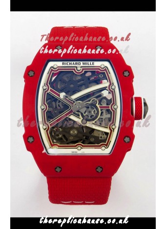 Richard Mille RM67-02 Red NTPT 37 Grams CRMA7 Clone Movement 