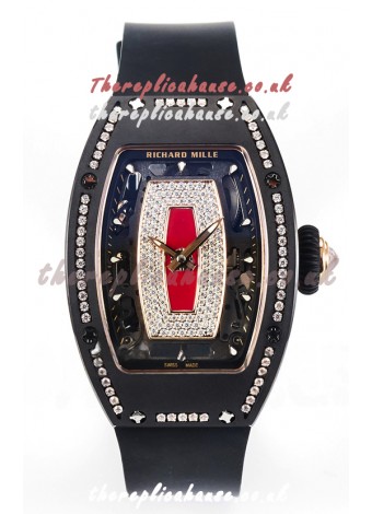 Richard Mille RM007 Black Ceramic Automatic Super Clone Watch 