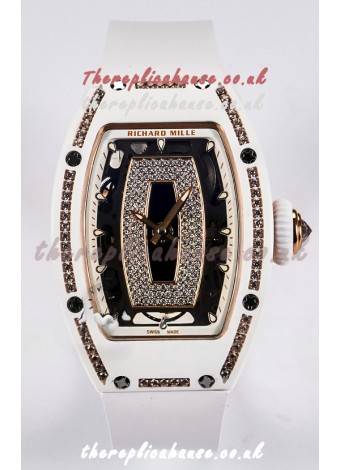 Richard Mille RM007 White Ceramic Automatic Super Clone Watch 