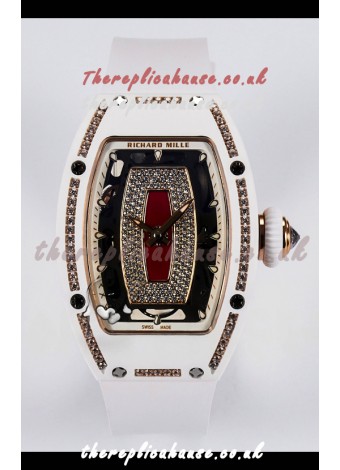 Richard Mille RM007 White Ceramic Automatic Super Clone Watch 