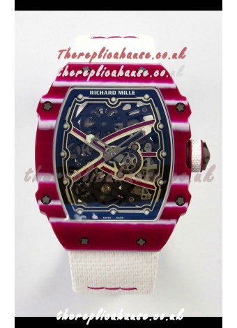Richard Mille RM67-02 Red NTPT 37 Grams CRMA7 Clone Movement 