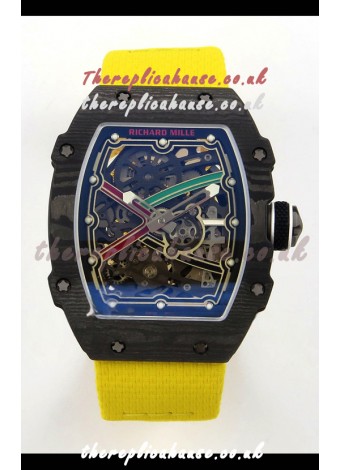 Richard Mille RM67-02 Black NTPT 37 Grams CRMA7 Clone Movement 