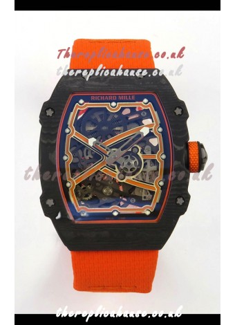 Richard Mille RM67-02 Black NTPT 37 Grams CRMA7 Clone Movement 