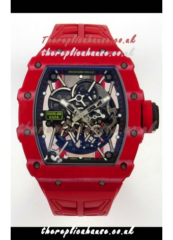 Richard Mille RM035-02 Red NTPT FREE SPRUNG MVMNT Super Clone Watch