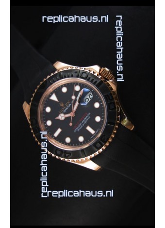 Rolex Yacht-Master 40 Oyster 40MM Watch in Everose Gold Swiss Watch 