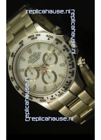Rolex Daytona Cosmograph White Ceramic Bezel Replica Watch