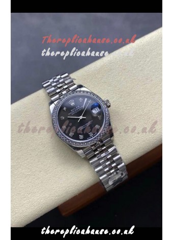 Rolex Super Clone Datejust 31MM Grey Dial Steel Case Super Clone Watch 