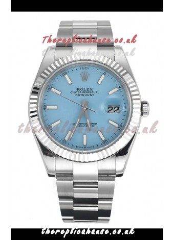 Rolex Datejust Cal.3235 Movement Tiffany Blue 41MM Super Clone Watch 