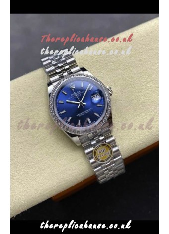 Rolex Super Clone Datejust 31MM Blue Dial Steel Case Super Clone Watch 