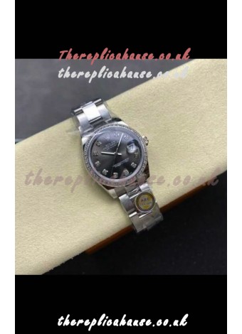 Rolex Super Clone Datejust 31MM Grey Dial Oyster Super Clone Watch