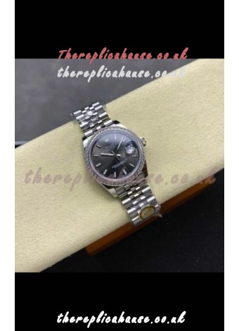 Rolex Super Clone Datejust 31MM Grey Dial Jubilee Super Clone Watch