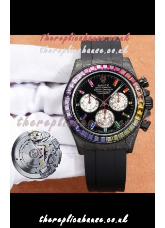 Rolex Daytona DiW Carbon Edition Watch - Forged Cabon Super Clone Watch 