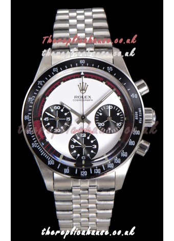 Rolex Daytona Paul Newman 37MM White Dial Manual Wind Super Clone Watch 