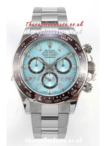 Rolex Daytona 126506 Ice Blue Crystal Markers FREE SPRUNG MVMT Super Clone Watch 