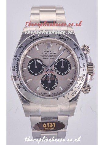 Rolex Daytona 126509 Silver Dial Stick Markers FREE SPRUNG MVMT Super Clone Watch 