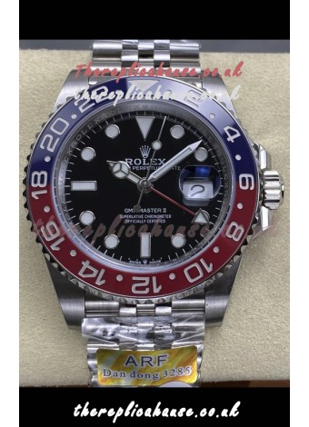 GMT Masters 126710BLRO Pepsi Cal.3285 FREE SPRUNG MVMNT Super Clone 