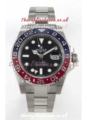 GMT Masters 126710BLRO Pepsi Cal.3285 FREE SPRUNG MVMNT Super Clone 