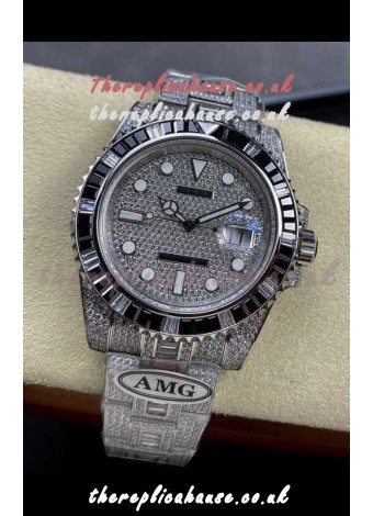 Rolex Submariner 116610 Iced Out Edition 1 Swiss Replica Watch 